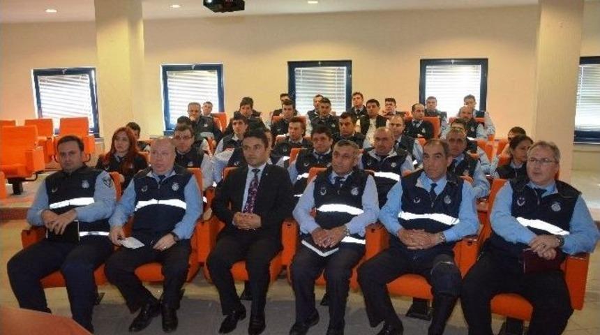 Zabıtaya Mevzuat Eğitimi