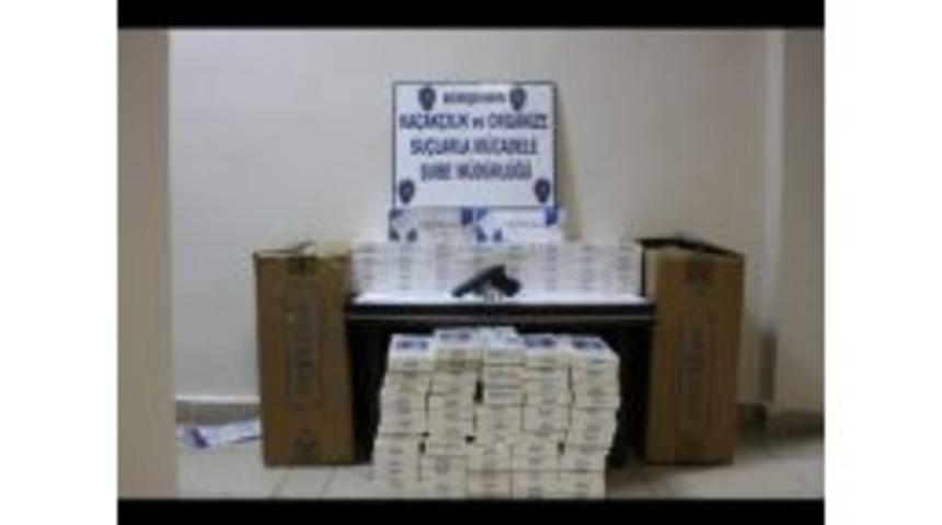 Kırşehir&rsquo;de Ka&ccedil;ak Sigara Operasyonu