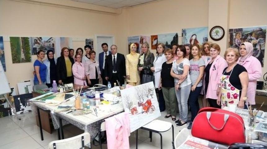 Şehitkamilli Hanımlar Bir Yıllık Emeklerini Sergiledi