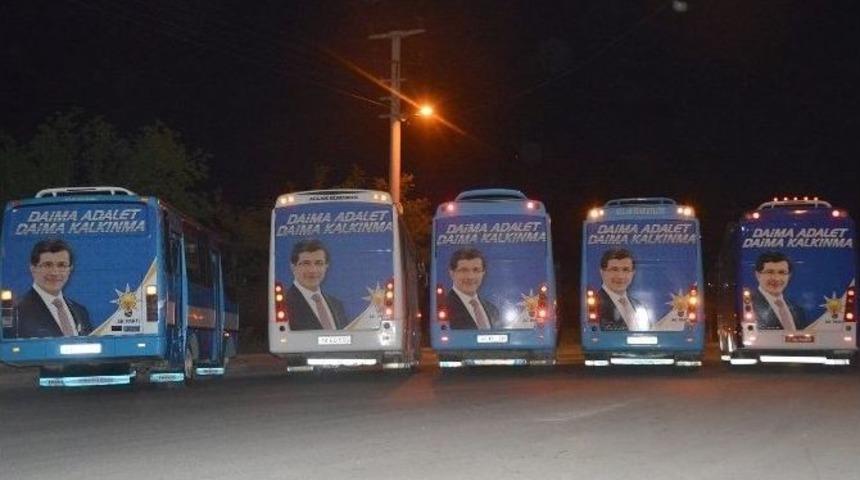 Tops&ouml;ğ&uuml;t Yolcu Otob&uuml;s&uuml; İşletmesinden Ak Parti&rsquo;ye Destek