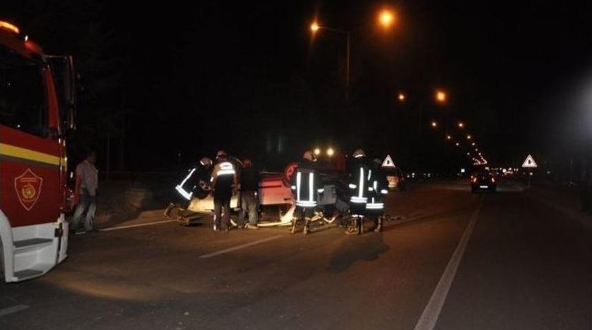 Isparta&rsquo;da Trafik Kazası: 5 Yaralı