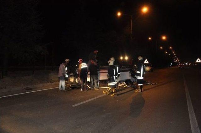 Isparta’da Trafik Kazası: 5 Yaralı