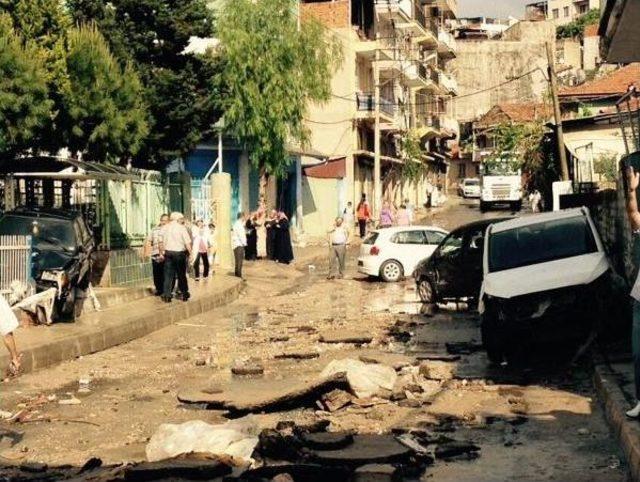 İzmir'de, Yarım Saatlik Kabusun Görüntüleri Ortaya Çıktı (2)