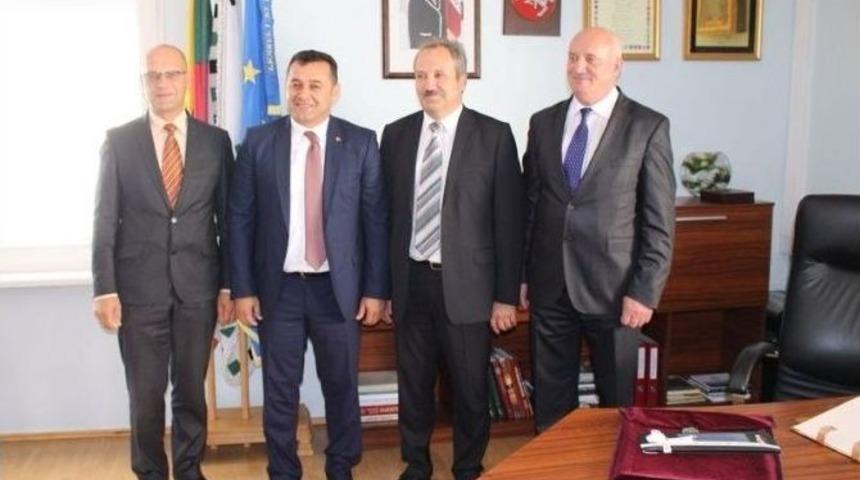 Kardeş Şehir Başkanları Festival İ&ccedil;in Alanya&rsquo;da