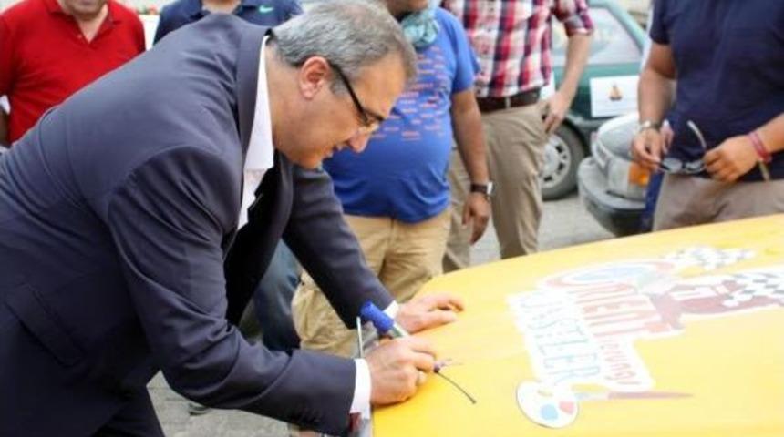 Allgaeu-Orient Doğu- Batı Dostluk Ve Barış Rallisi Alaşehir'de