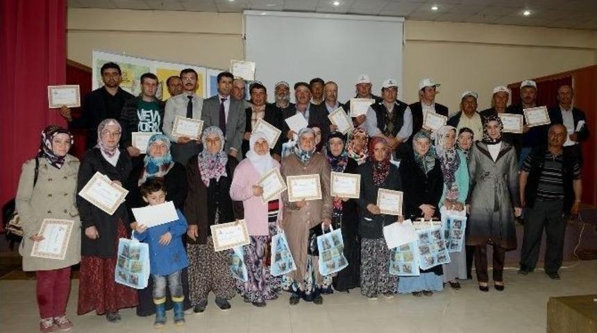 B&uuml;y&uuml;kşehir&rsquo;den Modern Meyvecilik Ve &Ccedil;ilek Yetiştiriciliği Eğitimi