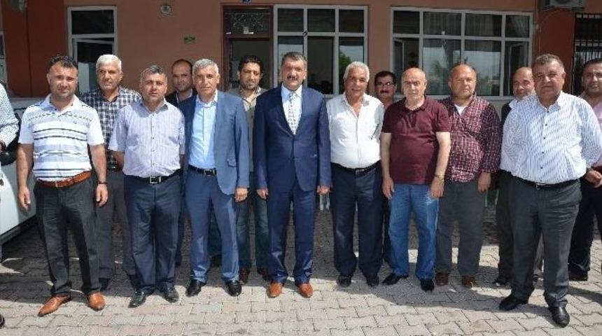 Galericiler Sitesi Esnafı, Başkan G&uuml;rkan&rsquo;la Buluştu