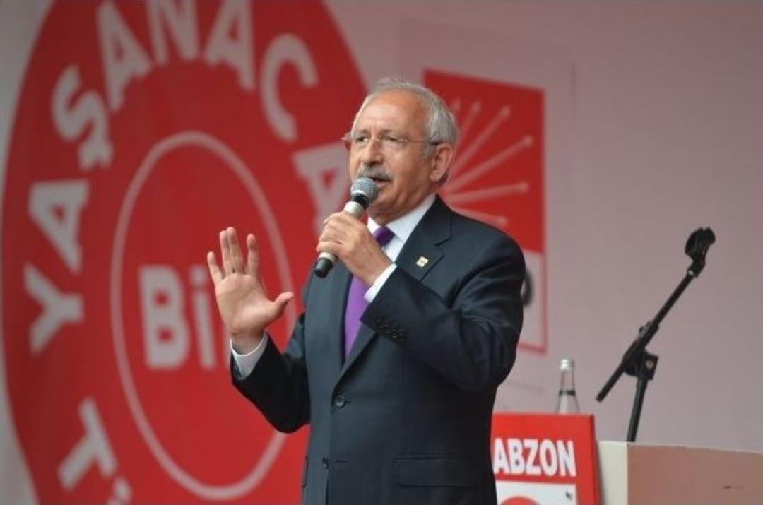 Chp Genel Başkanı Kemal Kılı&ccedil;daroğlu Trabzon&rsquo;da
