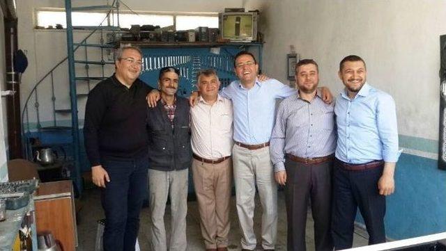 Ak Parti Milletvekili Adayları Sanayi Esnaflarını Ziyaret Etti 1