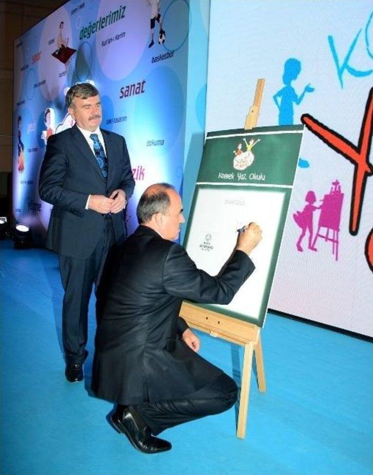 Komek Yaz Okulu Protokolü İmzalandı G4