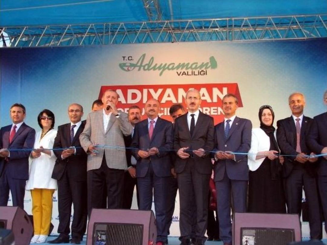 Cumhurbaşkanı Erdoğan, Adıyaman&rsquo;da Toplu A&ccedil;ılış T&ouml;renine Katıldı
