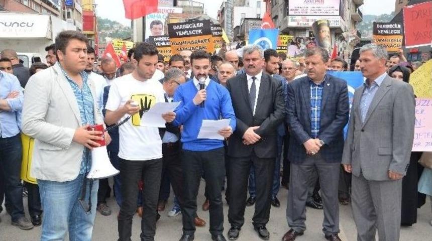 Zonguldak&rsquo;ta Mursi Eylemi
