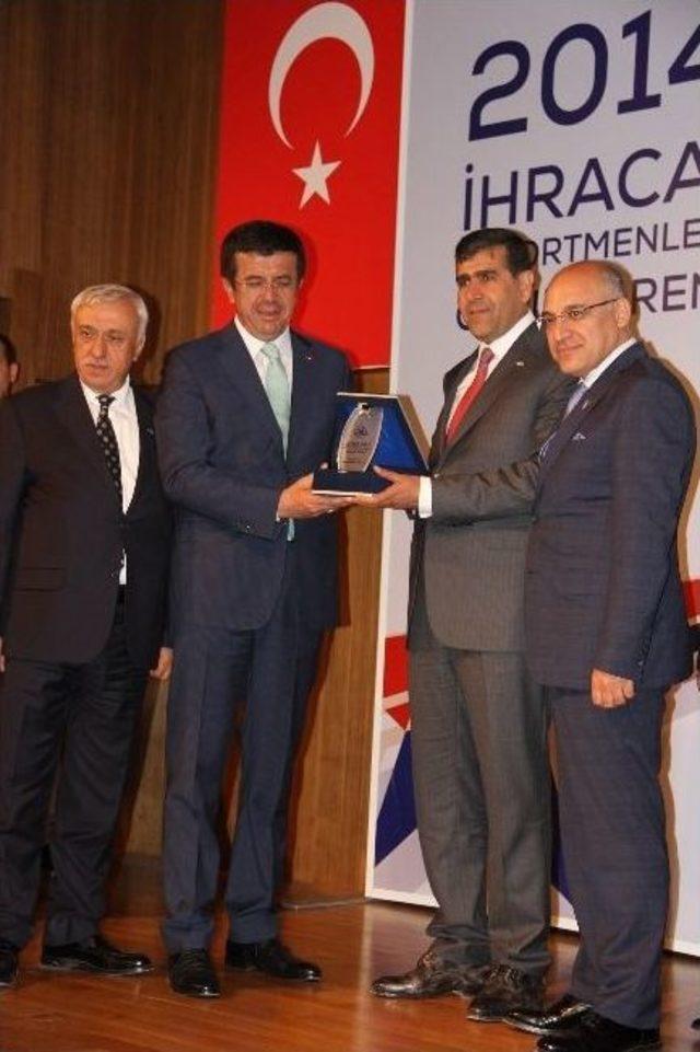 Türkiye’nin İhracat Şampiyonu Altunkaya’ya Bakan Zeybekçi’den Ödül 1