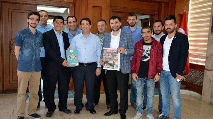 Ak Gen&ccedil;likten Başkan Yazgı&rsquo;ya Ziyaret