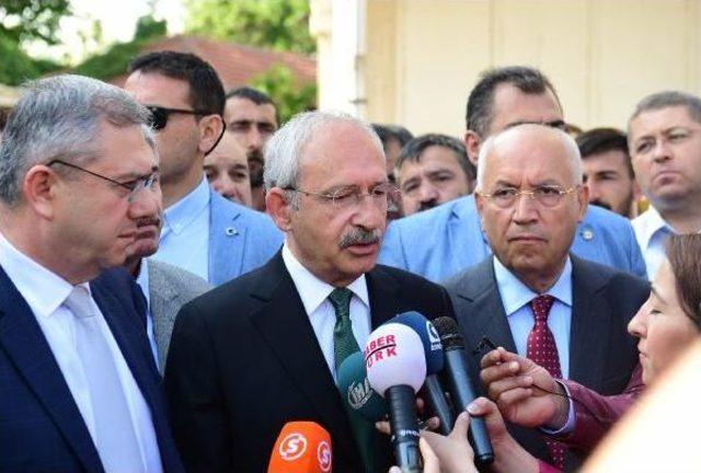 Kılıçdaroğlu'ndan Davutoğlu'na 'proje' Cevabı : Bizim Projemizi Onlar Hayal Bile Demezler