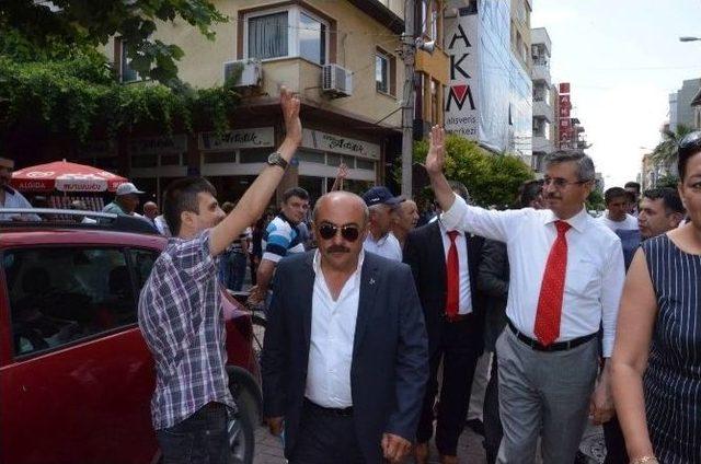 Balkız Akhisar&rsquo;da Esnaf Ziyareti Yaptı 2