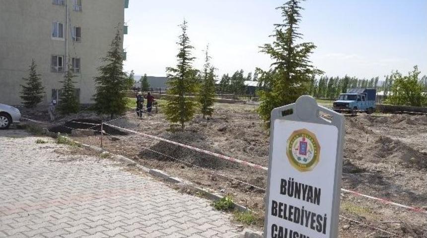 B&uuml;nyan Belediyesi Yeni Bir Park Daha Yapıyor