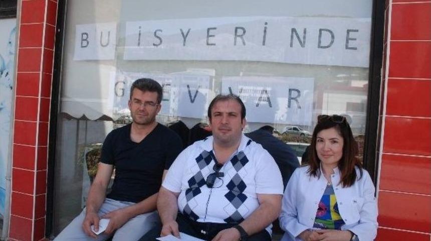 Tokat&rsquo;ta Sağlık&ccedil;ılar Son G&uuml;n Eylem Yaptı