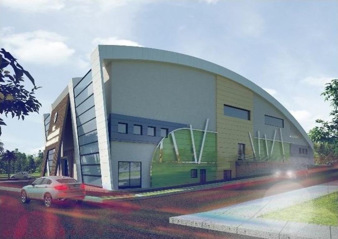 Sarnı&ccedil; &Ccedil;ok Ama&ccedil;lı Spor Salonunun Temeli Atıldı