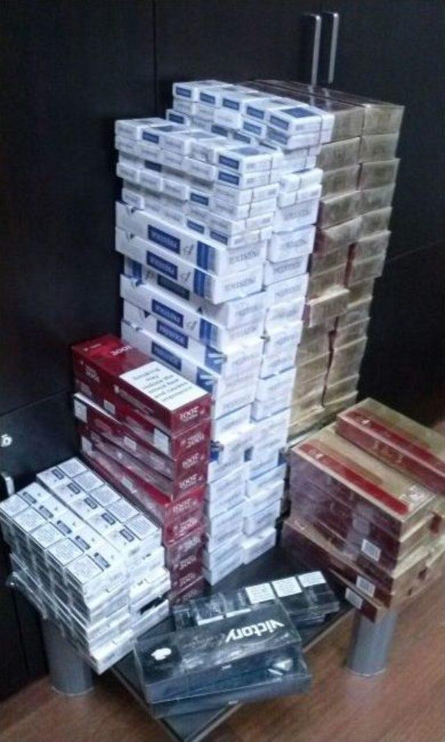 Edremit’te 94 Bin Paket Kaçak Sigara Ele Geçirildi