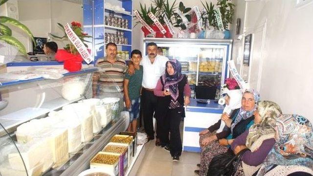 Girişimci Muhtardan, Süt Ve Et Ürünleri Marketi 1