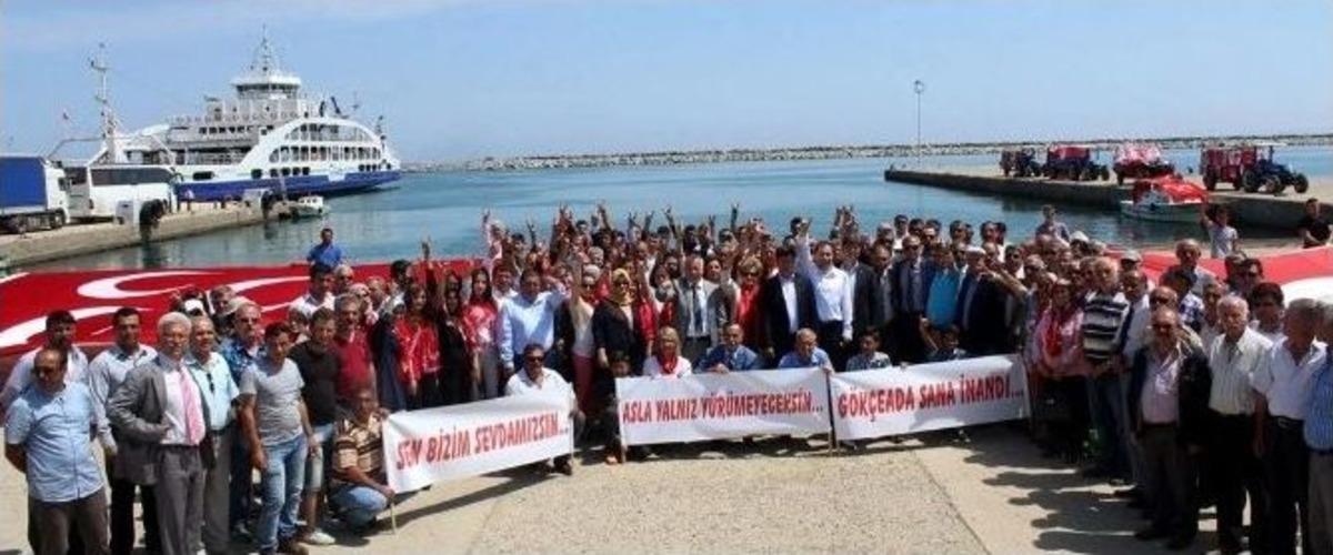 Milletvekili Adayı Tuna G&ouml;k&ccedil;eada&rsquo;da