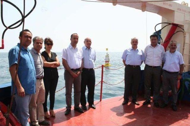 Oşinografik Ve Meteorolojik &Ouml;l&ccedil;&uuml;m Yapan Şamandıra, Testleri Başarıyla Ge&ccedil;ti 1