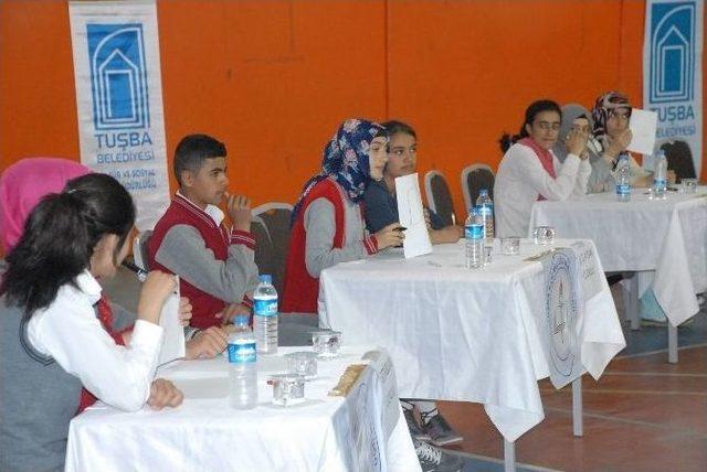 Tuşba&rsquo;da &Ouml;ğrenciler Arası Bilgi Yarışması 2