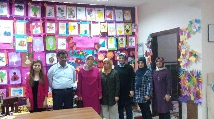 Anaokulu &Ouml;ğrencilerinden Yılsonu Sergisi