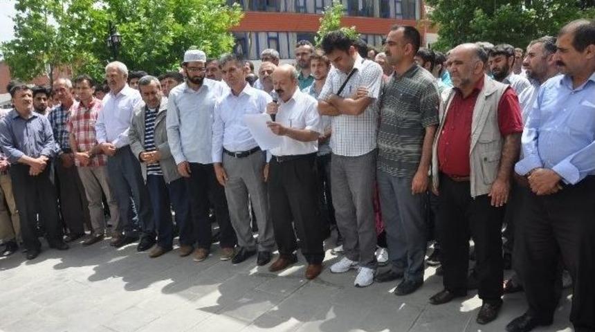 Mursi&rsquo;nin İdamına Kararı Kahta&rsquo;da Protesto Edildi