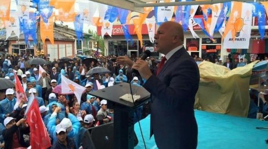 Efkan Ala, Tekman Ve Hınıs Mitinginde Konuştu: &ldquo;milletin İradesine Herkes Saygı G&ouml;sterecek&rdquo;