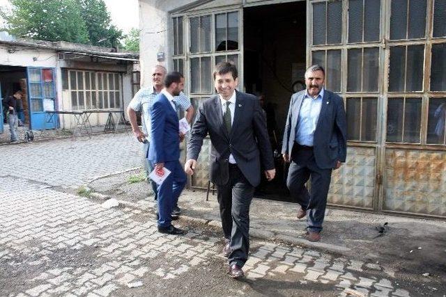 Yenid&uuml;nya, Sanayi Esnafını Ziyaret Etti 1