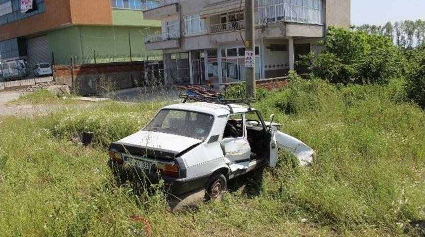 &Ccedil;arşamba&rsquo;da Trafik Kazası : 2 Yaralı