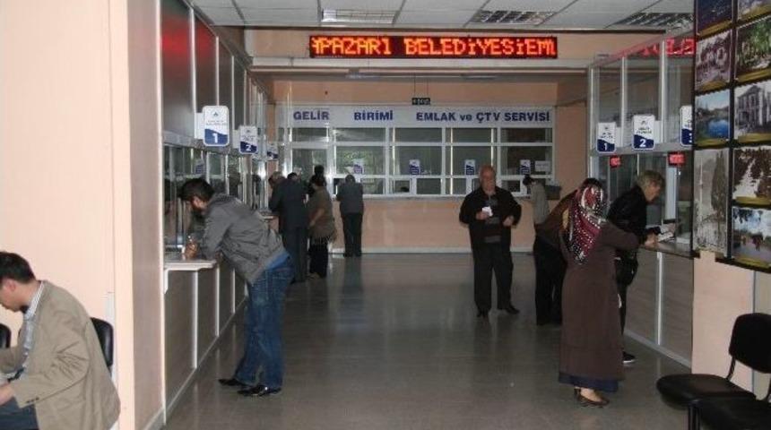 Adapazarı Belediyesi&rsquo;nde Vezneler Hafta Sonu A&ccedil;ık