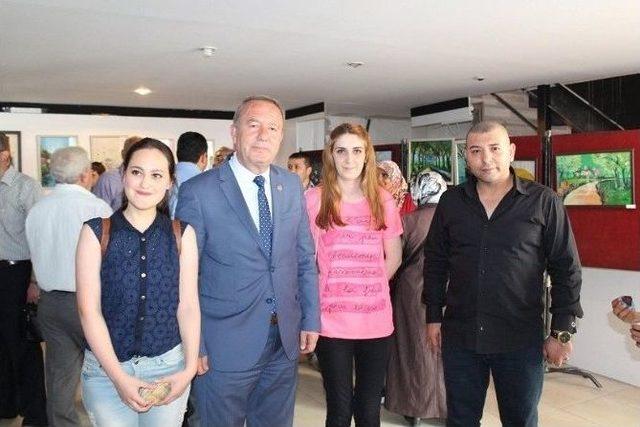 Sungurlu&rsquo;da Resim Sergisi 1