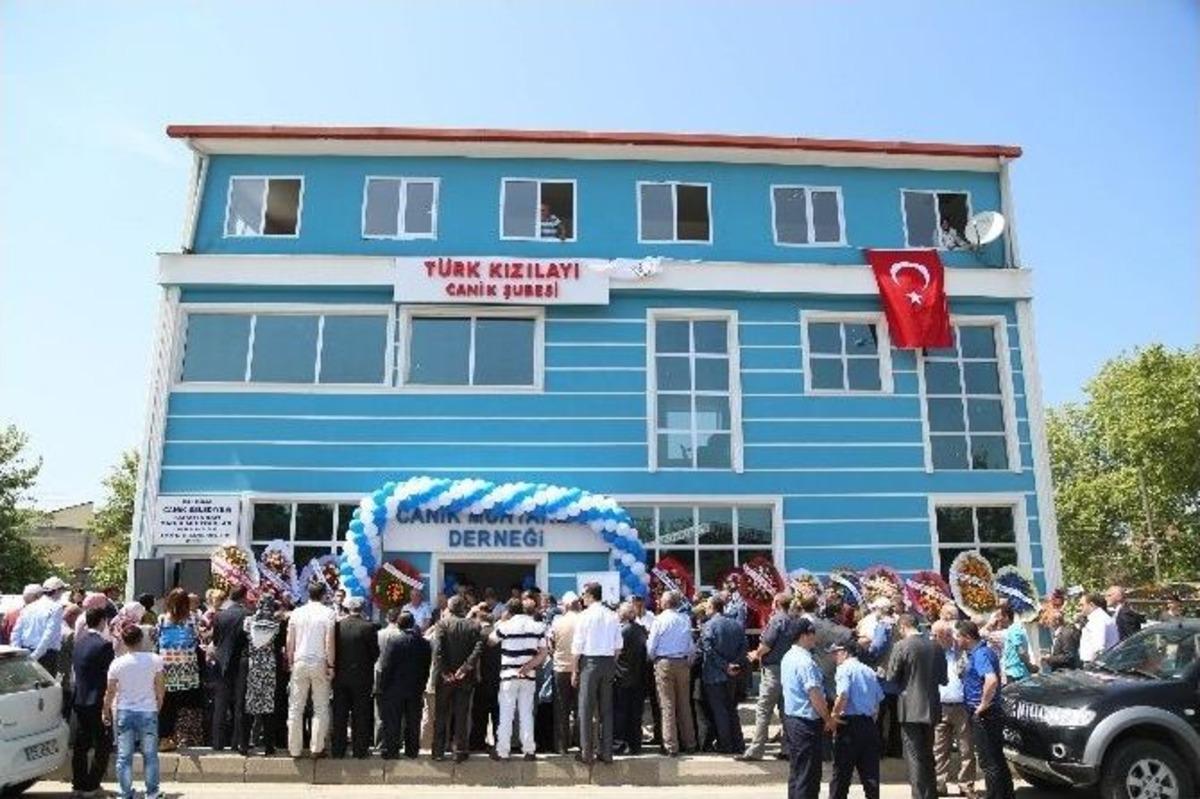 Canik&rsquo;ten T&uuml;rk Kızılayı&rsquo;na Yeni Bina
