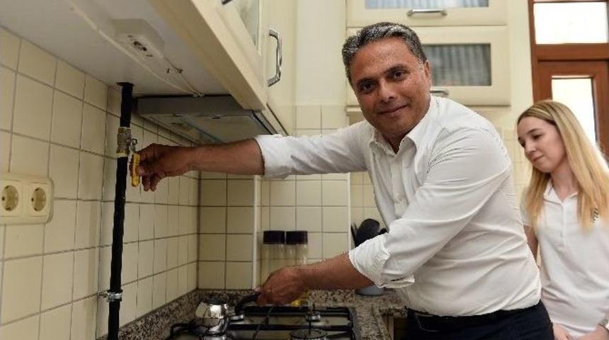 Doğalgazlı Ocakta Pişen Kahveler Başkan Uysal&rsquo;dan