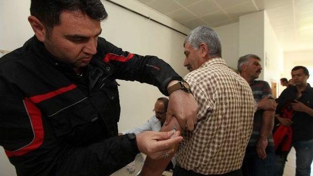 Yenimahalle Belediyesi’nden Personeline Tetanos Aşısı