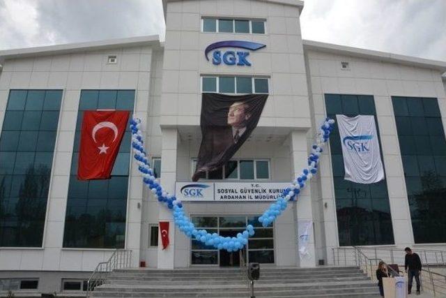 Sgk Hizmet Binası Törenle Açıldı