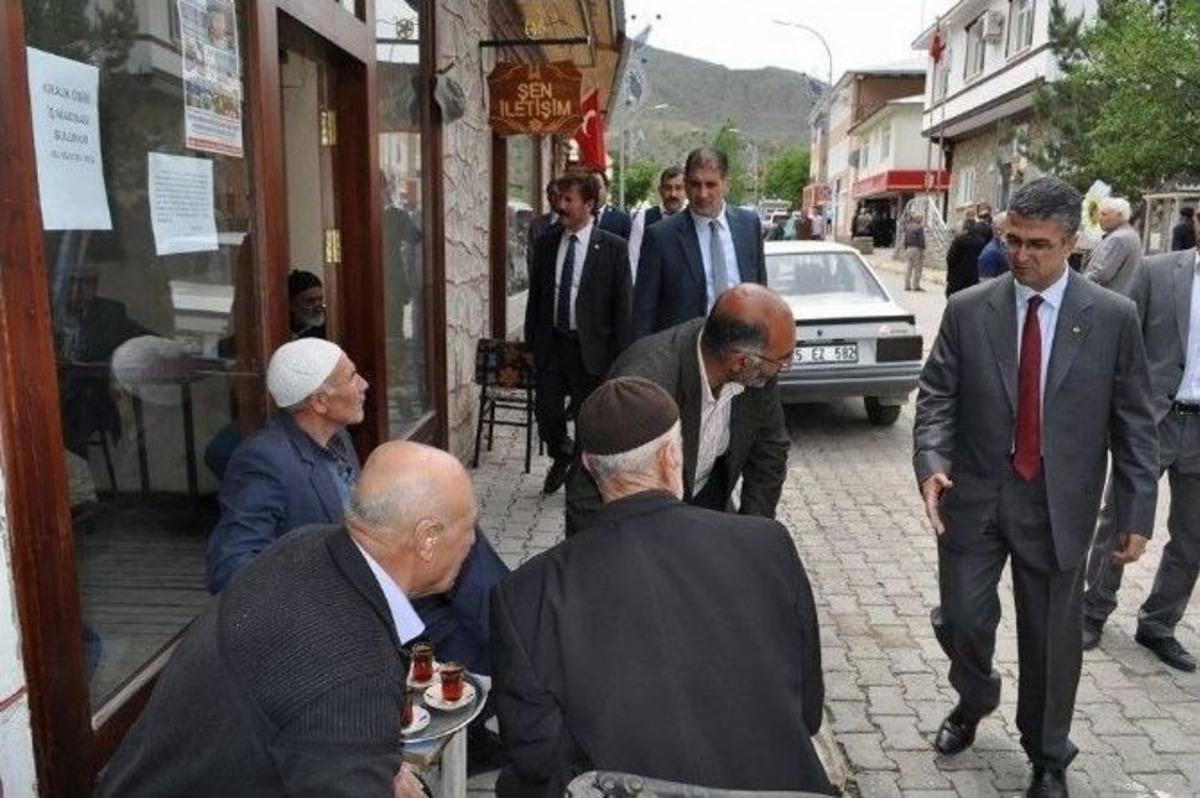 Mhp Adayları Aydın Ve Kaya Uzundere&rsquo;de