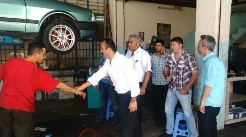 Milli İttifak Adayları Esnafı Ziyaret Etti