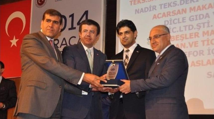 Acarsan&rsquo;a İhracat Şampiyonluk &Ouml;d&uuml;l&uuml; Ekonomi Bakanı Zeybek&ccedil;i&rsquo;den