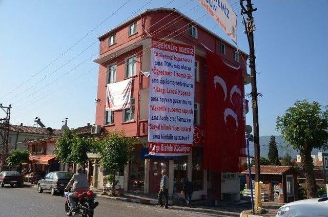 Uslu’dan Mhp’nin Pankartına Tepki 1
