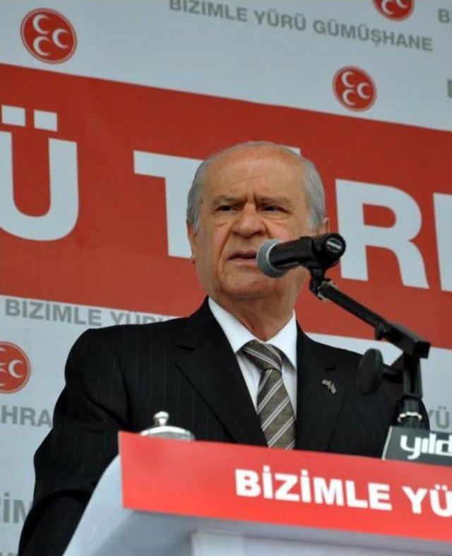 Bahçeli; 'mhp, Gümbür Gümbür Iktidara Yürümektedir