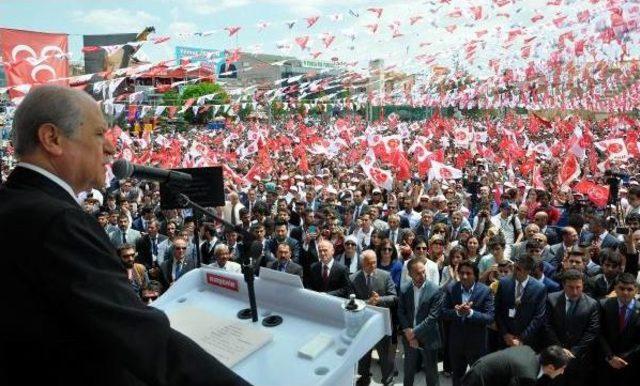 Bahçeli; 'mhp, Gümbür Gümbür Iktidara Yürümektedir