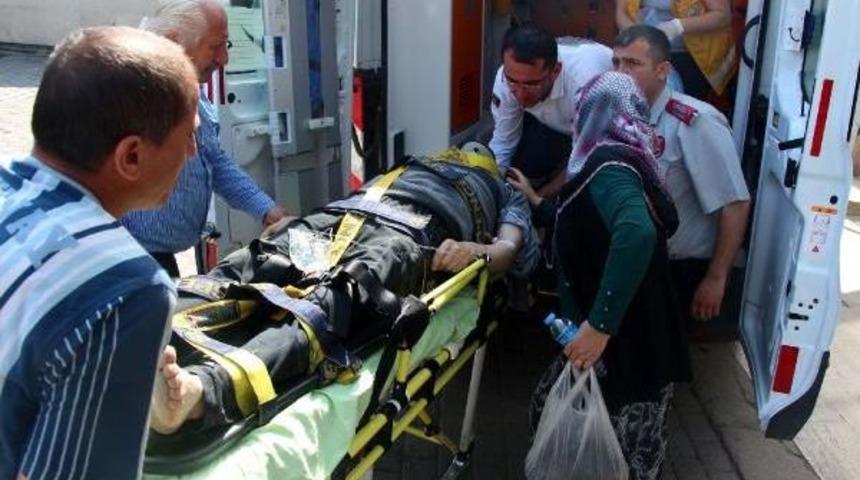 İş&ccedil;ileri &lsquo;Dikkatli Olun, D&uuml;şmeyin&rsquo; Diye Uyardı Kendisi D&uuml;şt&uuml;