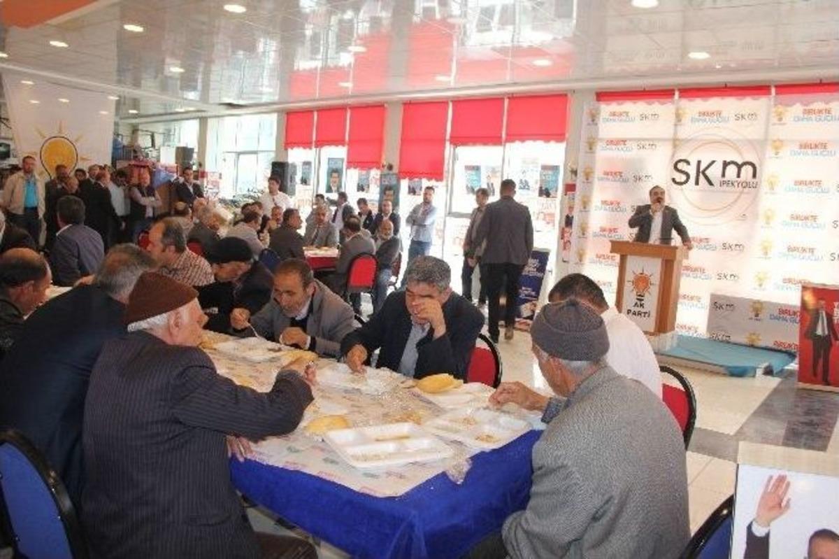 Ak Parti Van İl Teşkilatı Tarafından Birlik Ve Beraberlik Yemeği D&uuml;zenlendi