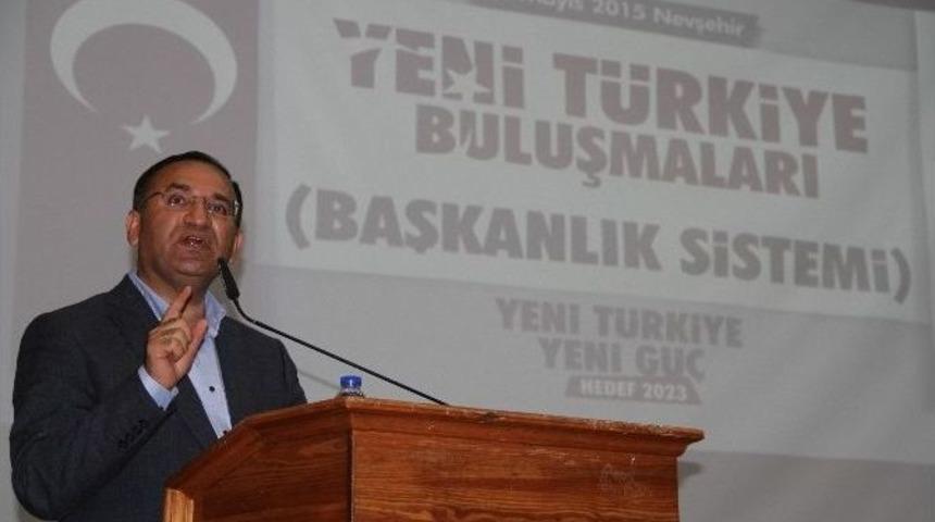 Eski Adalet Bakanı Bozdağ Nevşehir&rsquo;de Başkanlık İstemini Anlattı