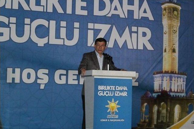 Başbakan Ahmet Davutoğlu İzmir’de Konuştu