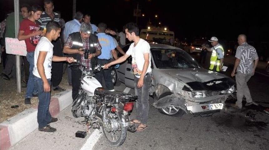Mersin&rsquo;de Trafik Kazası : 1 &Ouml;l&uuml;, 1 Yaralı